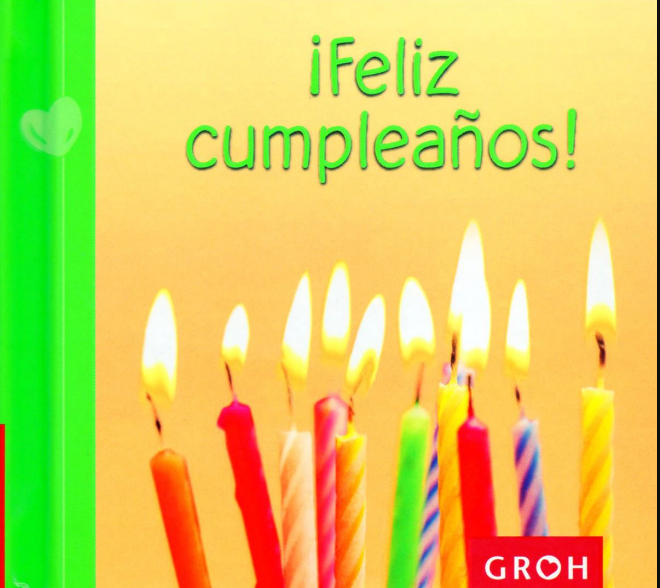 ¡Feliz cumpleaños!